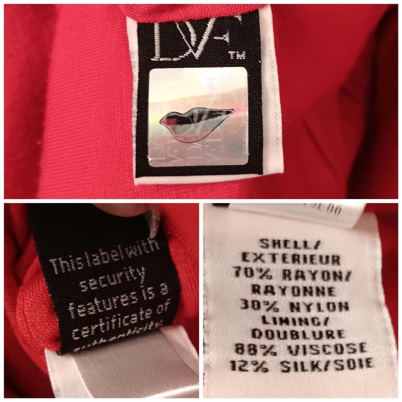 Diane Von Furstenberg Red Lace Dress Size 4 - Picture 7 of 10